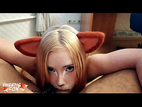 ❤️ Kitsune pogoltne kurac in spermo v usta ❤️❌ Sex video pri nas ❤